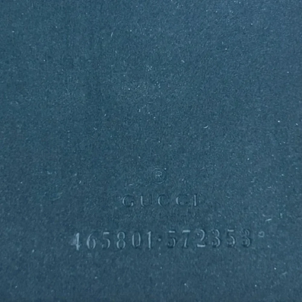 (CFL) Gucci Black Coated Canvas L'Aveugle Par‎ Amour iPhone 7 Case, New in Box